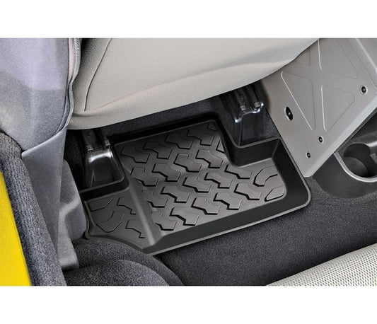 07-10 WRANGLER; 2-DOOR; PAIR FLOOR LINER, REAR