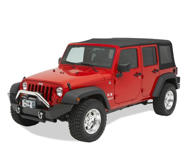 07-17 WRANGLER 2-DR/4-DR HIGHROCK 4X4 FRONT BUMPER, FULL-WIDTH PROFILE