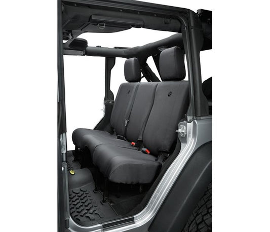 13-17 WRANGLER UNLIMITED, 2007 UNLIMITEDS SEAT COVER, REAR BLACK DIAMOND