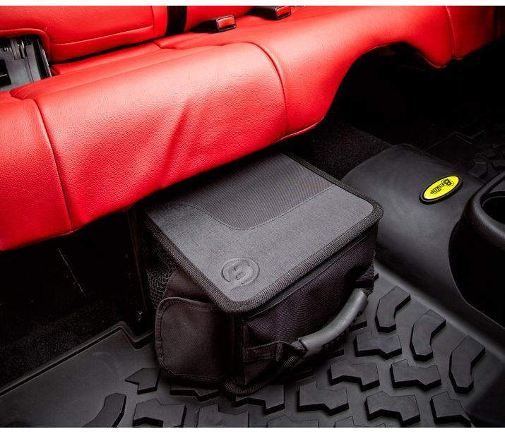 07-18 JEEP WRANGLER 2/4DR; 18-C WRANGLER JL ROUGHRIDER UNDERSEAT ORGANIZER-BLACK DIAMOND