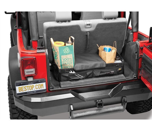 86-17 JEEP WRANGLER (ALL) ROUGHRIDER CARGO TRUNK ORGANZIER-BLACK DIAMOND