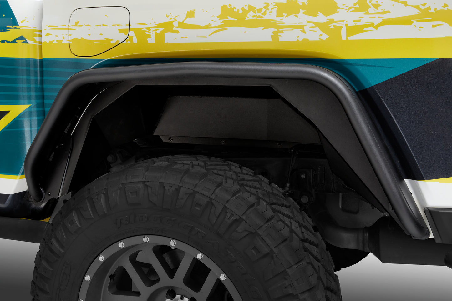 18-C JEEP WRANGLER JL;GRANITE SERIES REAR BUMPER; MATTE BLACK