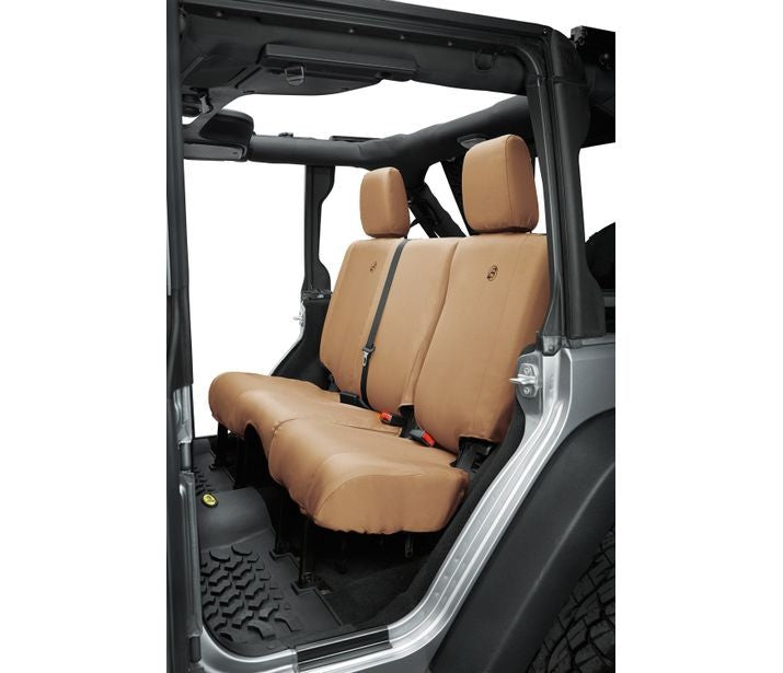 13-17 WRANGLER UNLIMITED, 2007 UNLIMITEDS SEAT COVER, REAR TAN