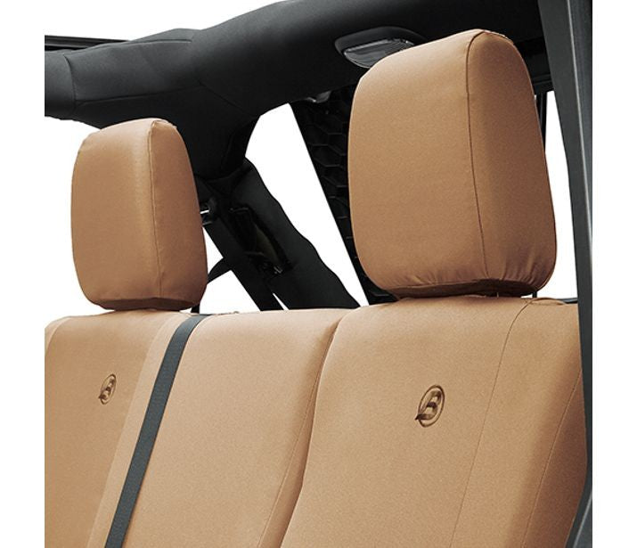 13-17 WRANGLER UNLIMITED, 2007 UNLIMITEDS SEAT COVER, REAR TAN