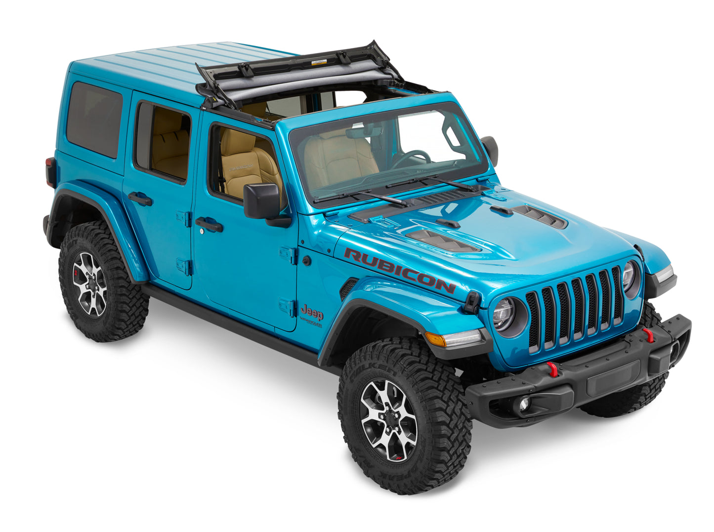 18-C JEEP WRANGLER JL; 20-C GLADIATOR SUNRIDER FOR HARDTOP; BLACK DIAMOND