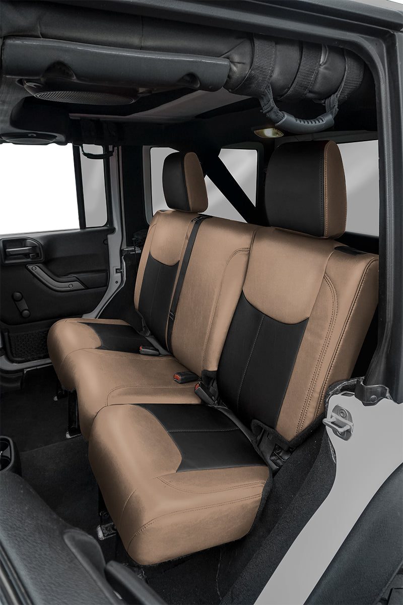 Rear Seat Cover for  13- 17 Jeep Wrangler JKU 4 door Custom