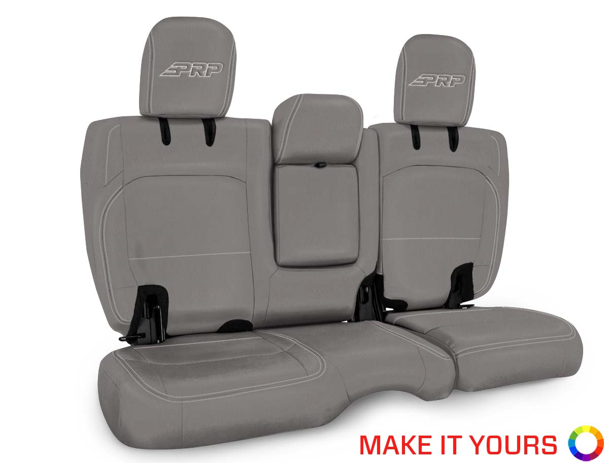 Rear Bench Cover for Jeep Wrangler JLU 4 door with leather interior Custom