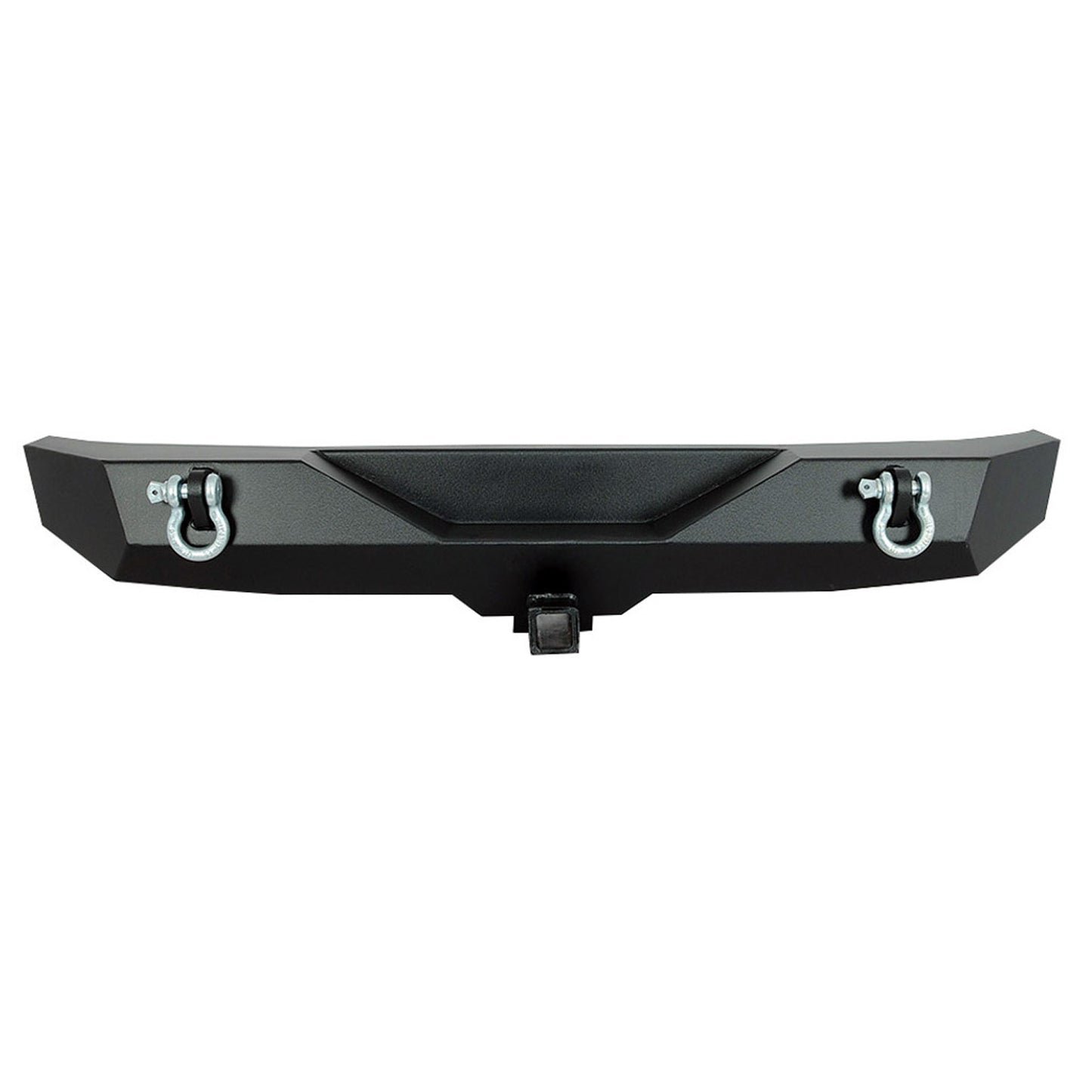 Heavy Duty Rock Crawler Rear Bumper Black 2007-2018 Jeep Wrangler JK