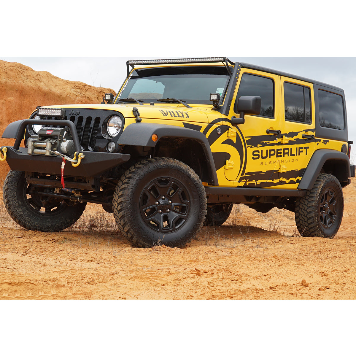 SUPERLIFT 4'' 07-16 JEEP JK LIFT KIT 4 DOOR