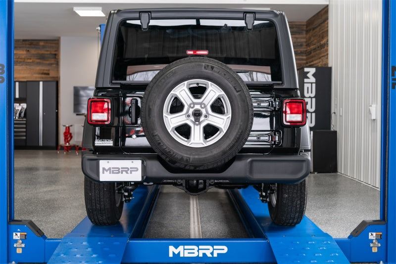 18-20 WRANGLER (JL) 2-DR/4-DR 2.0L, 3.6L 2.5IN CAT BACK, SINGLE REAR EXIT, T304