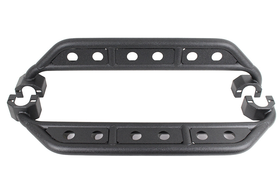 07-17 JK STEP SLIDER WITH 2 TUBES STEEL TEXTURED BLACK POWDER COAT 2 DOOR