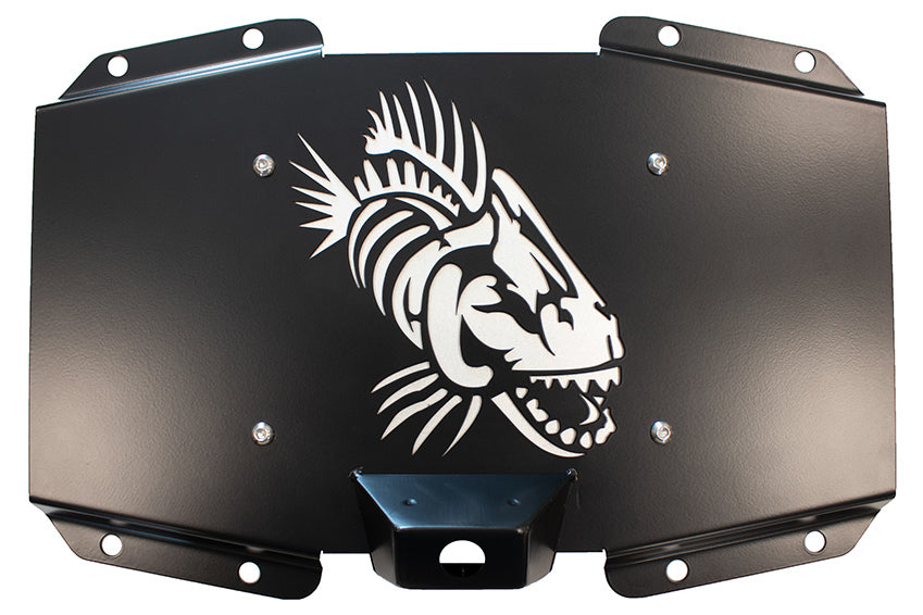 18C WRANGLER BACKSIDE TAILGATE DELETE PLATE BLACK