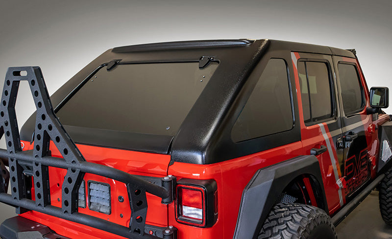 18-C WRANGLER JL 4DR 2PC HARD TOP - (RAZOR FAST BACK)(NO WIPER, NO DEFROST)