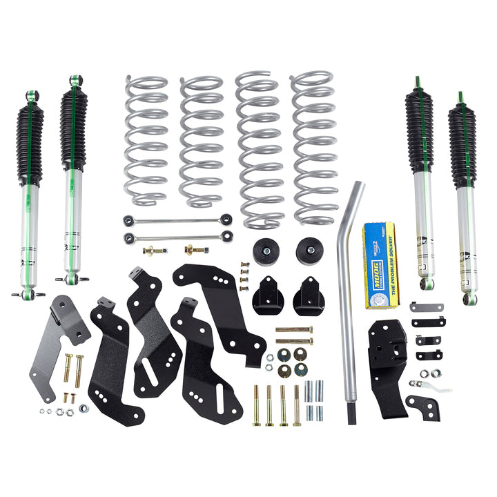 JK LIFT KIT 3.5 INCH SPORT W/MONO TUBE SHOCKS 07-18 JEEP WRANGLER JK 2 DR