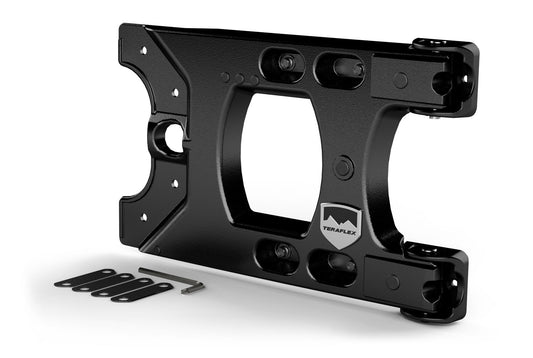 JK HD ALUMINUM HINGED CARRIER W/ PLATE SPACERS
