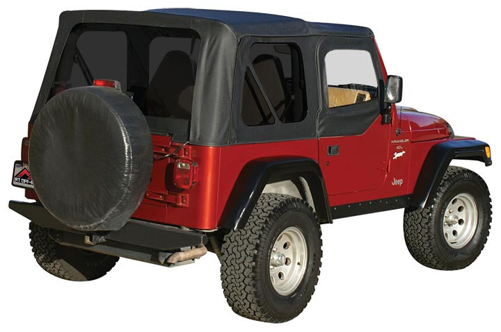 REPLACEMENT SOFT TOP, BLACK DIAMOND (TINTED WINDOWS)