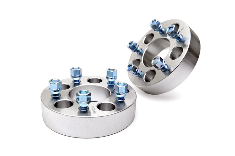 1.5 Inch Wheel Spacers 5 x 4.5 Bolt Pattern Pair 84-01 Cherokee XJ 86-92 Comanche MJ 87-95 Wrangler YJ 93-98 Grand Cherokee ZJ 97-06 Wrangler TJ Rough Country