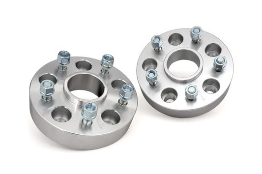 1.5 Inch Wheel Spacers Pair Aluminum 99-10 Grand Cherokee W 06-10 :Commander XK 07-18 Wrangler JK Rough Country