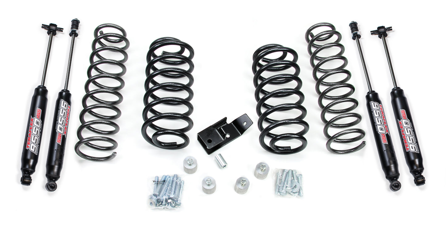 Jeep TJ/LJ 2 Inch Lift Kit w/ 9550 Shocks 97-06 Wrangler TJ/LJ TeraFlex