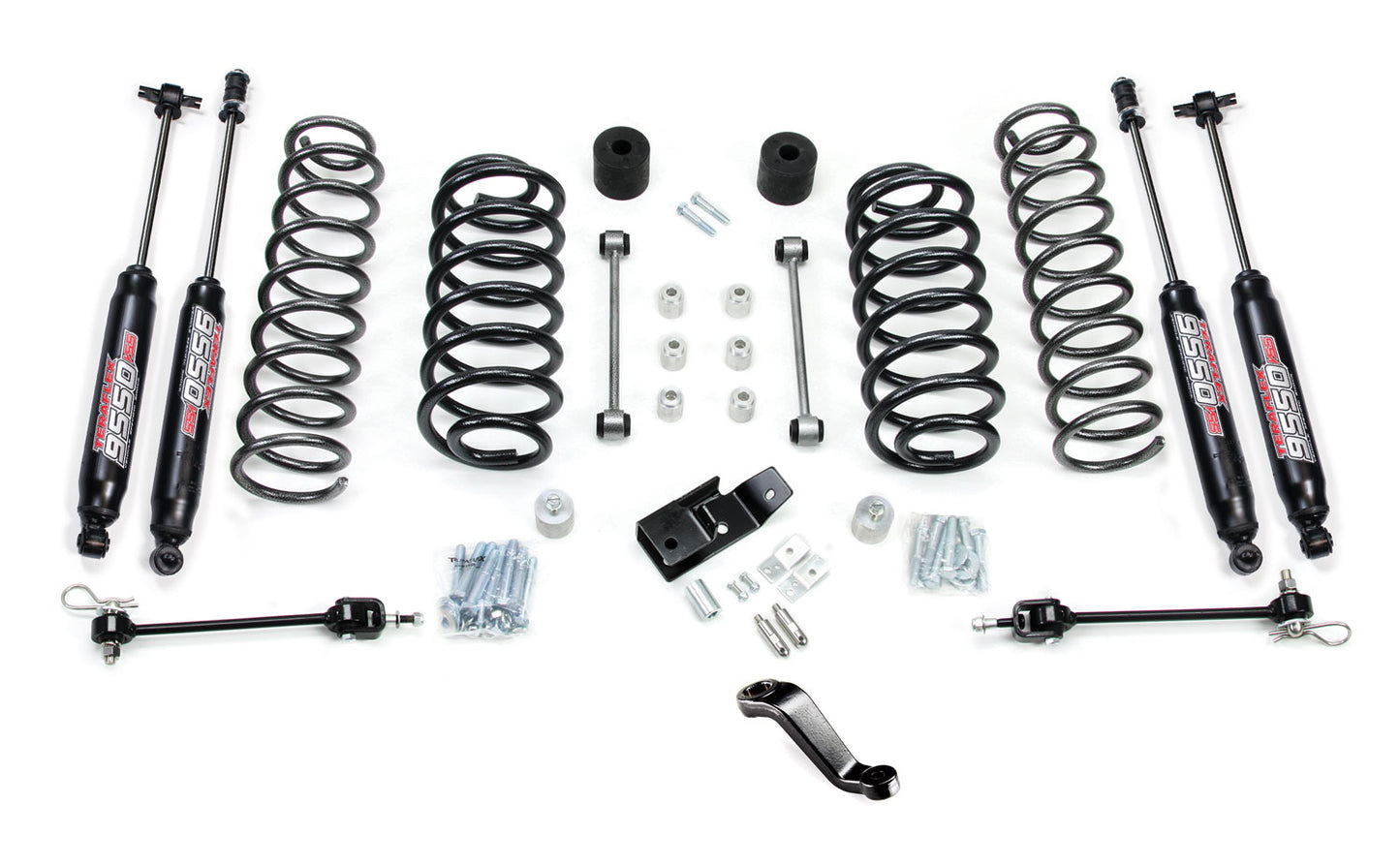 Jeep TJ/LJ 4 Inch Lift Kit w/ 9550 Shocks 97-06 Wrangler TJ/LJ TeraFlex