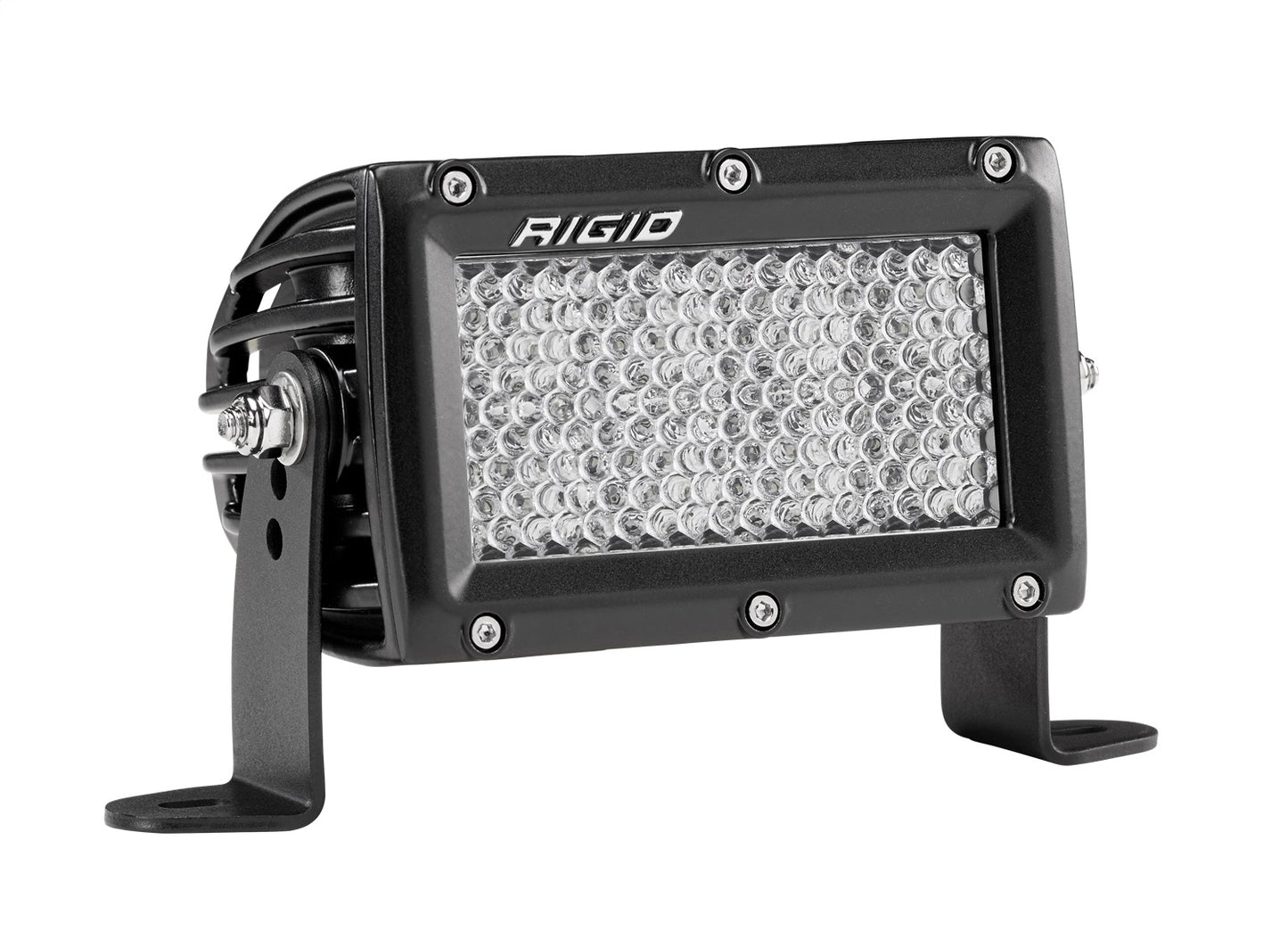 RIGID E-Series PRO LED Light, Diffused Lens, 4 Inch, Black Housing
