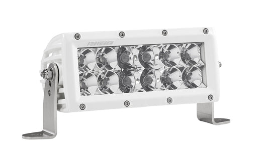 RIGID E-Series PRO LED Light, Spot/Flood Combo, 6 Inch, White Housing