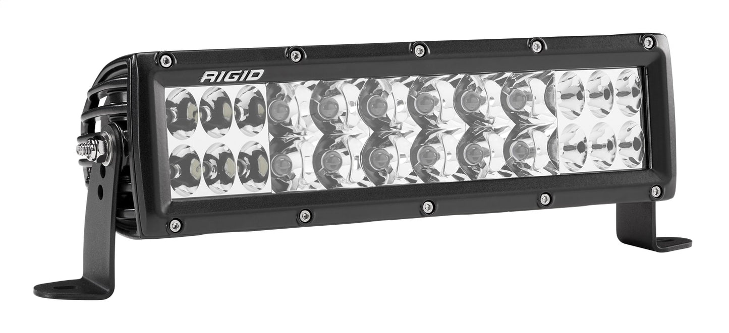 RIGID E-Series PRO LED Light, Spot/Driving Optic Combo, 10 Inch, Black Housing