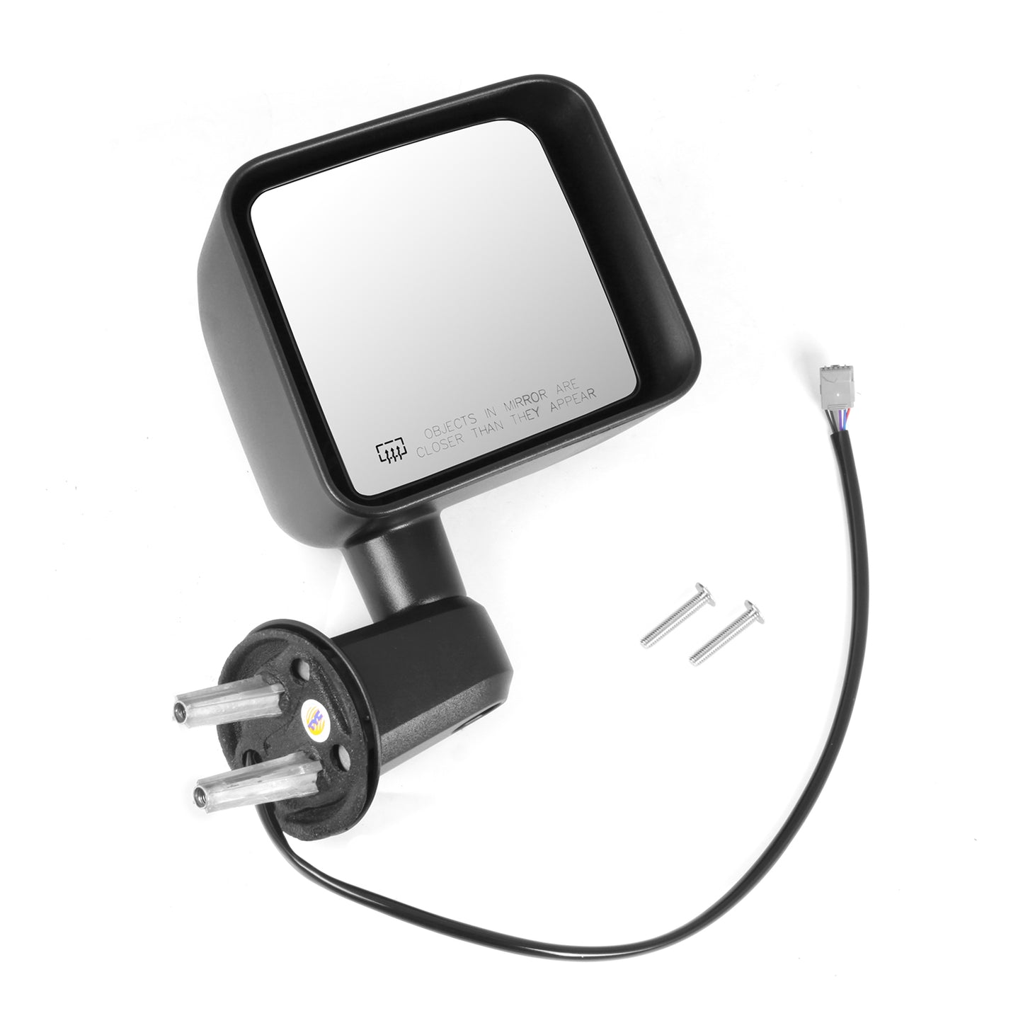 11-15 WRANGLER HEATED POWER MIRROR, RIGHT, BLACK