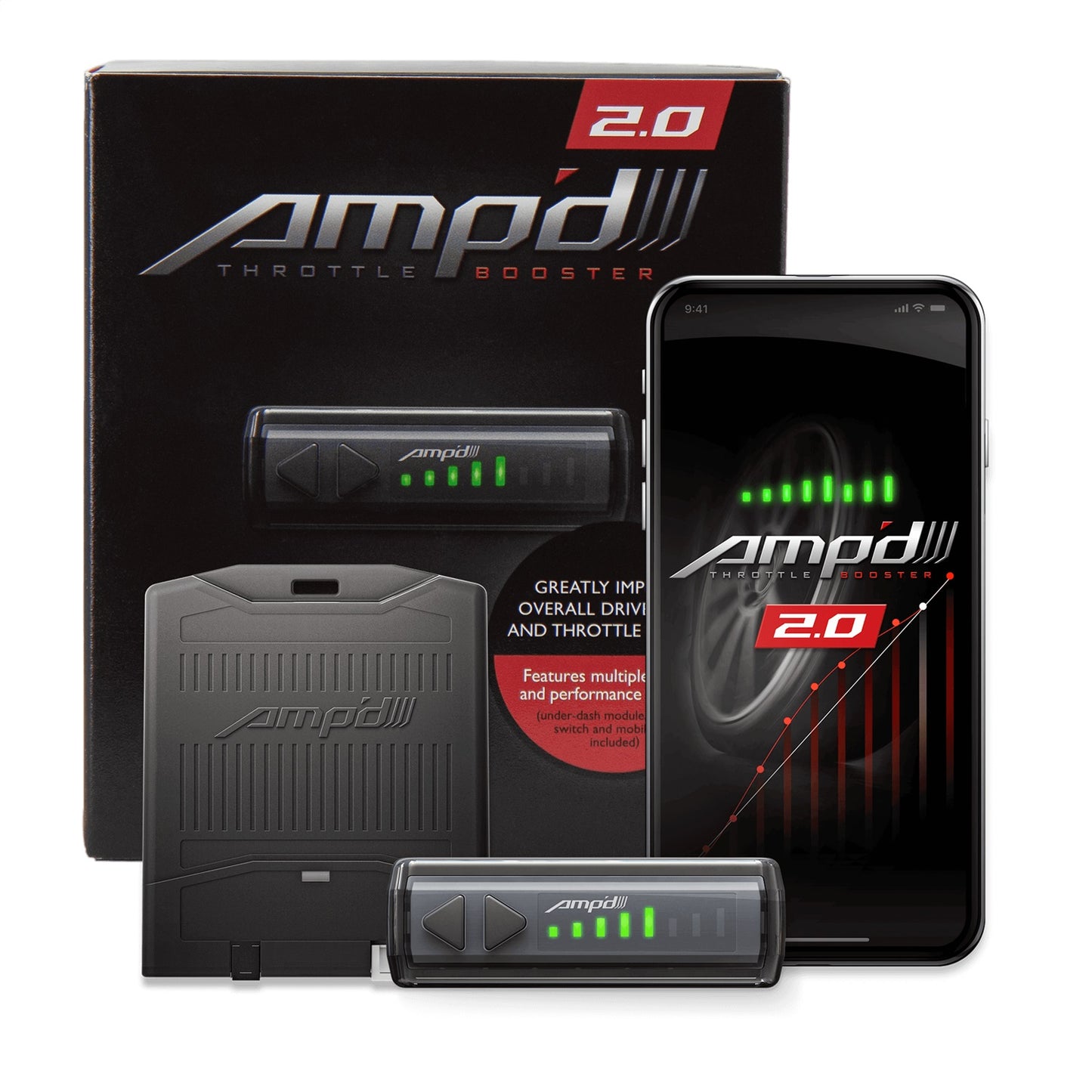 AMP'D 2.0 TB W/BT SWCH 07-18 JEEP J