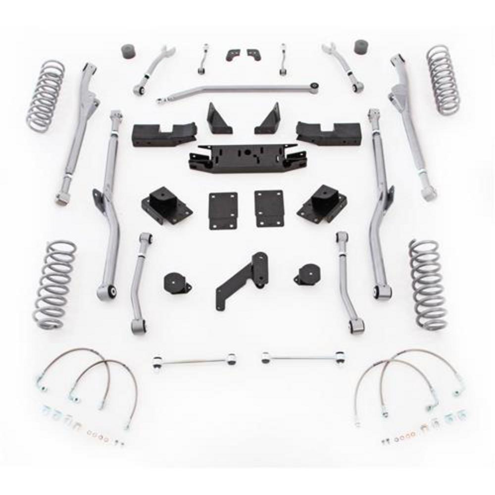 Rubicon Express JKRR23M 3.5 Inch Extreme Duty Radius Long Arm Lift Kit With Mono-Tube Shocks