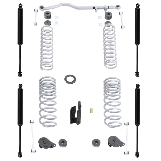 Rubicon Express 2.5/3.5in Standard Suspension Lift Kit with Twin Tube Shocks - JT7141T