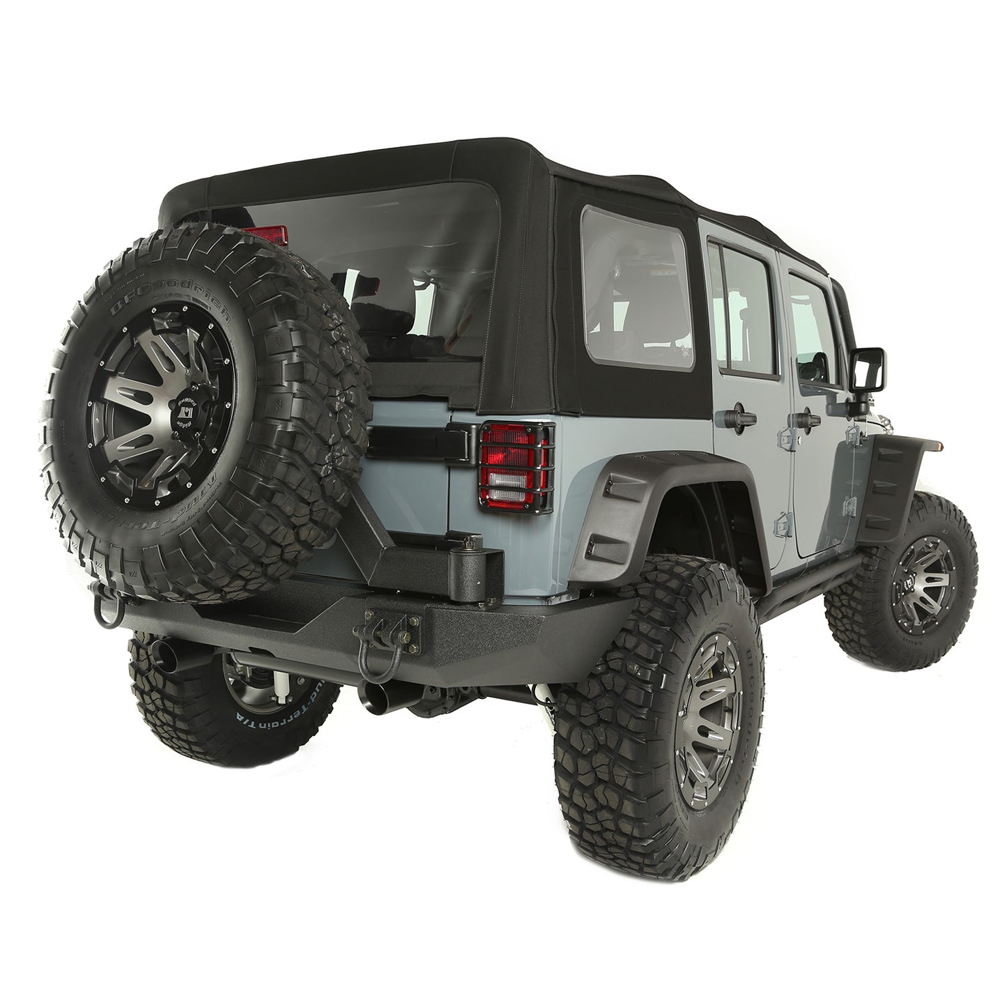 SAILCLOTH SOFT TOP, BLACK DIAMOND, 10-15 4-DOOR JK