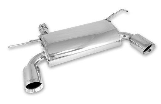 STAINLESS CAT BACK DUAL EXHAUST SYSTEM, 07-16 WRANGLER,2/4DR