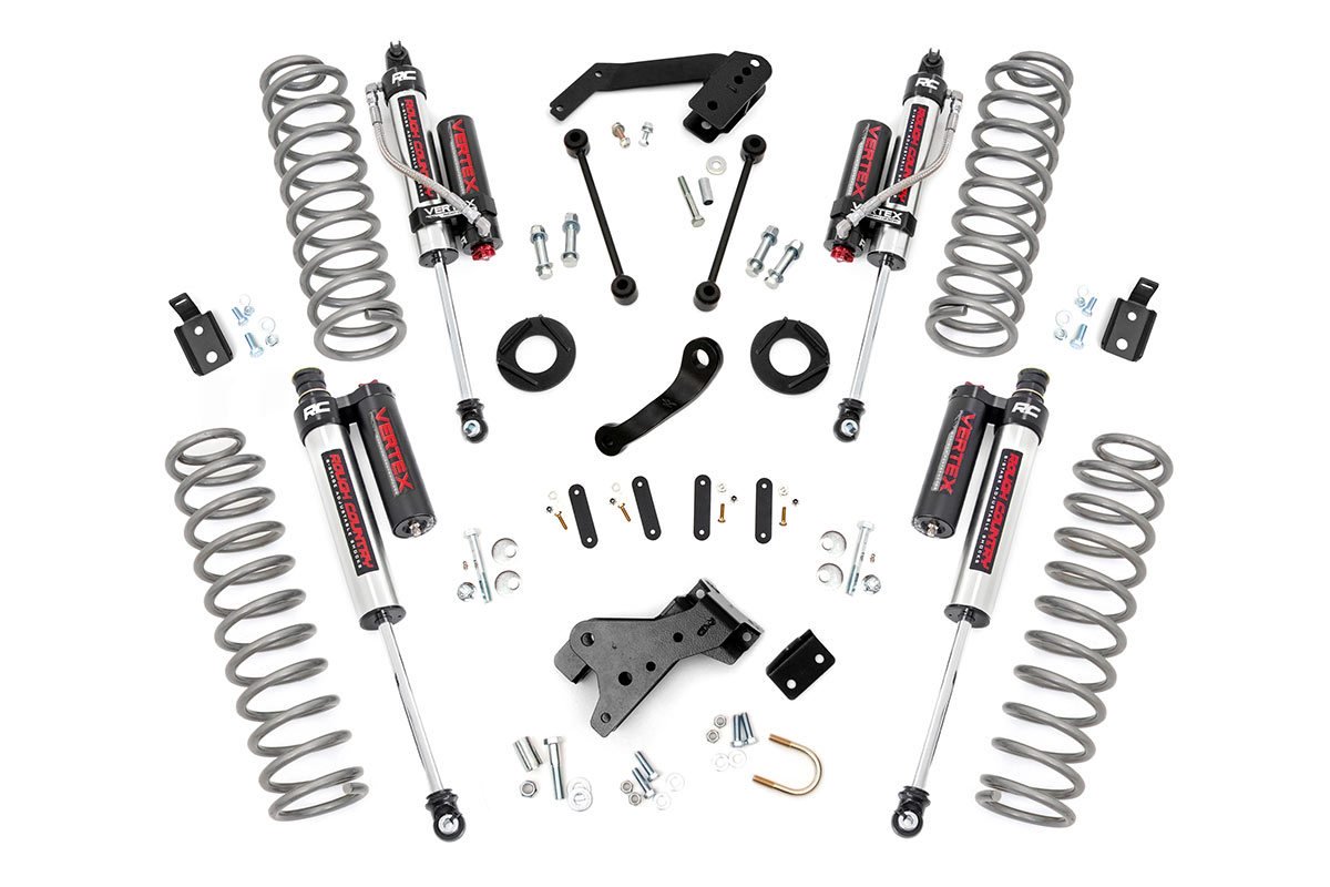 4in Jeep Suspension Lift Kit, Vertex (07-18 Wrangler JK Unlimited)