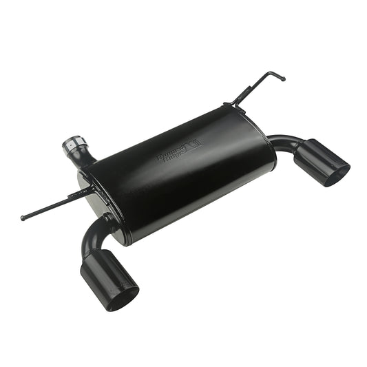 07-15 JEEP WRANGLER AXLE BACK EXHAUST SYSTEM BLACK