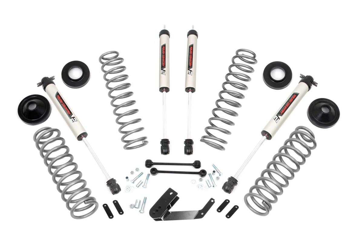 3.25in Jeep Suspension Lift Kit w/ V2 Shocks (07-18 Wrangler JK Unlimited)