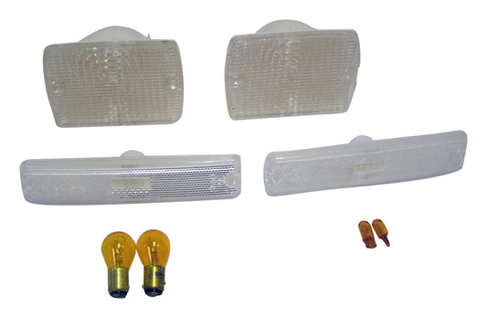 RT Off-Road Jeep Parking and Side Marker Light Kit - AmberClear