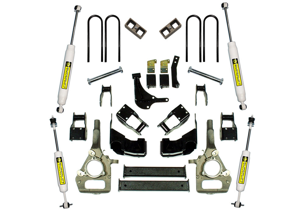 Superlift K358 4" Lift Kit - 00-10 Ranger 4WD - w/ SL Shocks