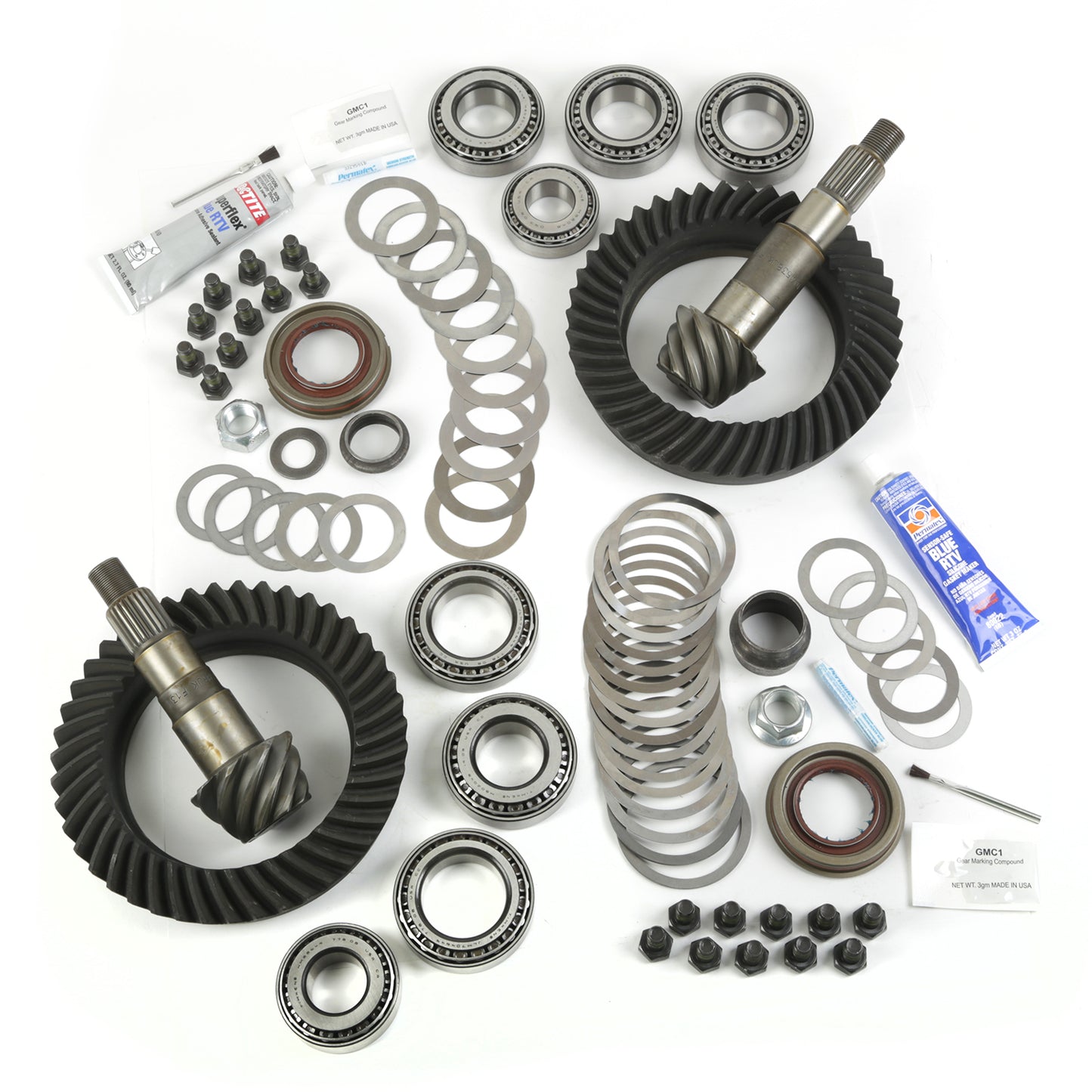 Alloy USA 360008 Ring and Pinion Kit, 5.38 Ratio; 07-18 Jeep Wrangler, for Dana 44/44