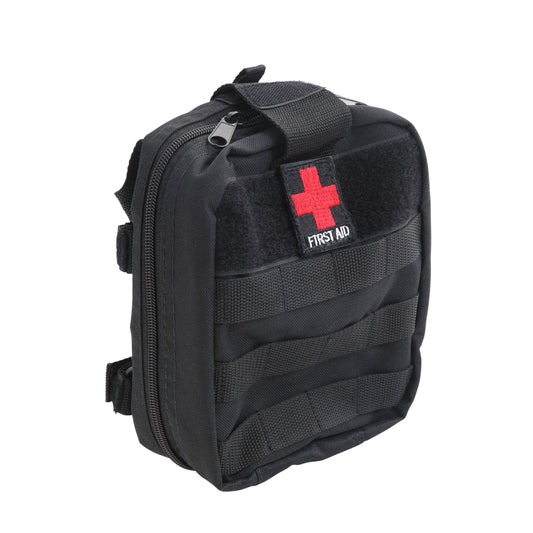 Smittybilt 769541 Roll Bar Mount - First Aid Storage Bag - Black