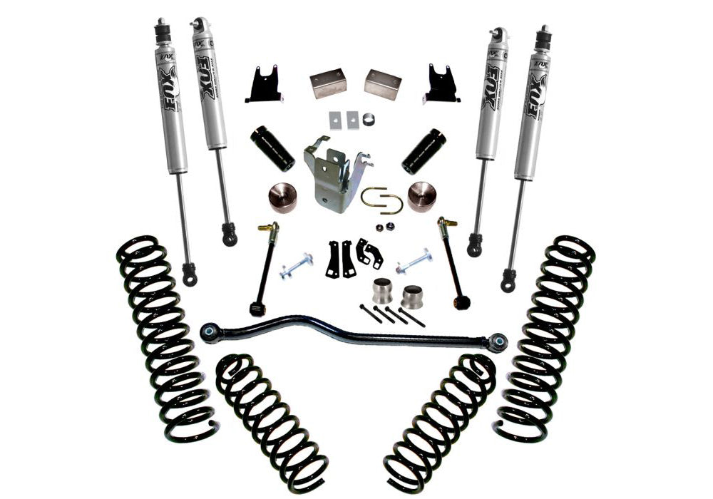 Superlift K927F 4" Lift Kit - 07-18 Wrangler JK - 2-door - w/ FOX Shocks