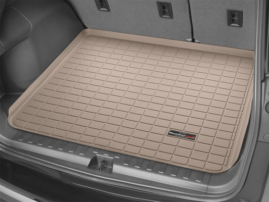 Cargo Liners Tan 2018 + Jeep Wrangler Unlimied Fits vehicles with Flat load floor and Subwoofer