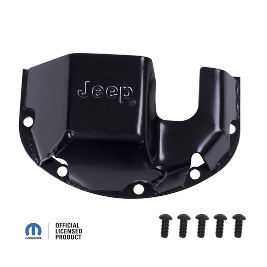 DIFFERENTIAL SKID PLATE, JEEP LOGO, DANA 30, MOPAR LICENSED