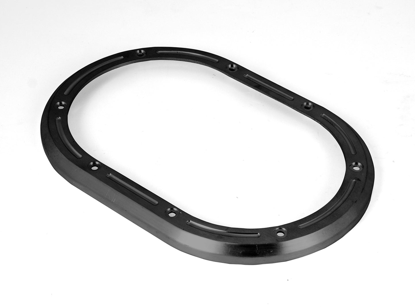 Billet Aluminum Shifter Bezel, Black Manual; 07-10 Jeep Wrangler JK