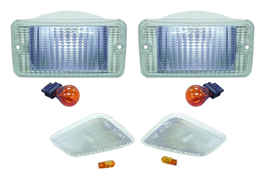 RT Off-Road Jeep Parking and Side Marker Light Kit - AmberClear