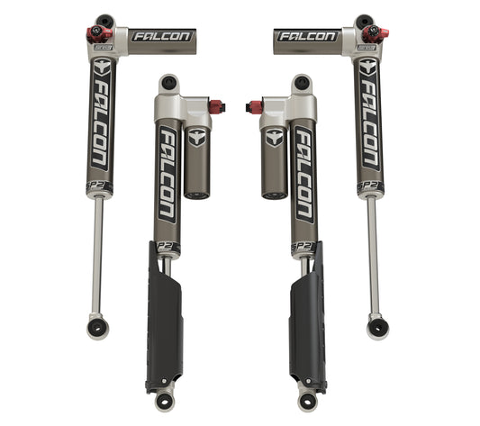 Jeep Gladiator Piggyback Shocks Falcon SP2 3.3 Fast Adjust 2-3 Inch Lift All 4 For 20-Pres Gladiator