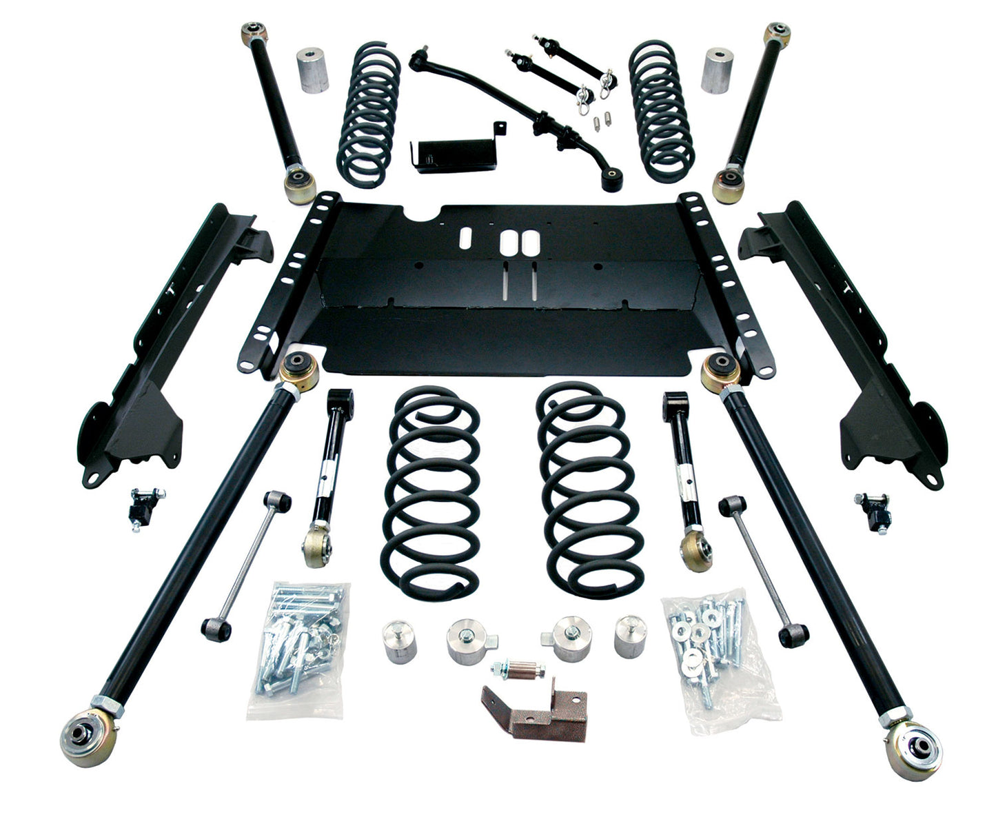 Jeep TJ 3 Inch Enduro LCG Long Flexarm Suspension System No Shocks 97-06 Wrangler TJ TeraFlex