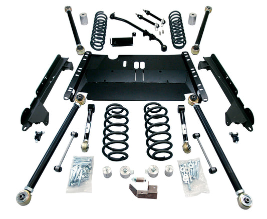 Jeep LJ Unlimited 3 Inch Enduro LCG Long Flexarm Suspension System No Shocks 97-06 Wrangler LJ TeraFlex