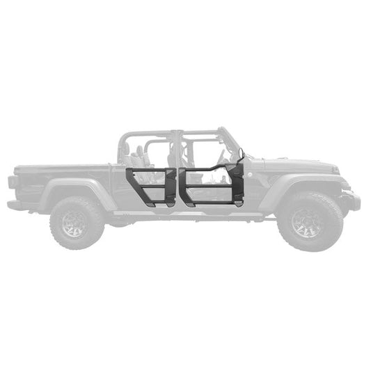 2020-2021 JEEP GLADIATOR JT TRAILLINE REAR DOOR REPLACEMENT   BLACK