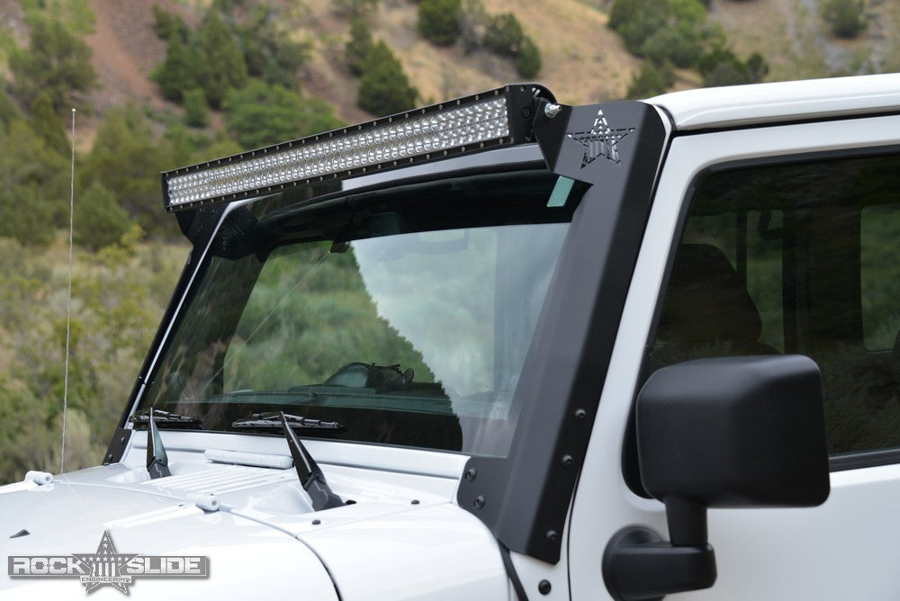 07-14 JEEP JK 2-4 DOOR JK 50IN LED INA PILLARIN LIGHT BRACKETS